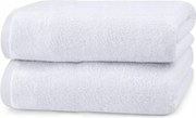 Puha És Nedvszívó Fürdőtörölköző 100% Pamut 50X100cm Hotel Spa Fehér
