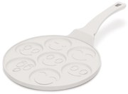 7 részes emoji tapadásmentes palacsintasütő matt krém Sahara Collection