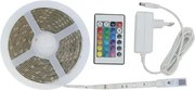 Rabalux led szalag strip 5méteres 19w ip44 távirányítóval fehér 30 led/m, 10cm-enként vágható