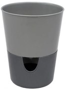 Plastia Rosmarin öntöző virágtartó, szürke