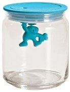 Gianni, design üvegtartály, kék, átm. 10.5 cm - Alessi