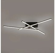 Brilagi - LED mennyezeti lámpatest STRIPES LED/30W/230V fekete