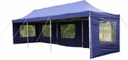 Összecsukható kerti sátor PROFI 3 x 9 m  kék