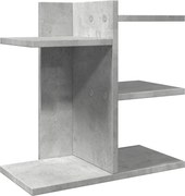 vidaXL betonszürke szerelt fa asztali szervező 42 x 21,5 x 42 cm