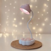 Led-es Olvasóasztali Lámpa Lányoknak Gyerekeknek Rózsaszín Éjszakai