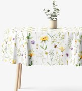 Goldea ovális teflonos terítő - réti világ 140 x 180 cm