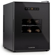 Klarstein Silent Vino 12 Uno, borhűtő, 31 l / 12 palack, 5-18 °C, érintős