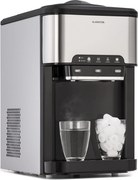 Klarstein Aqueous, jégkocka készítő 3 az 1-ben, jégkocka, 20 kg/24 h, vízadagoló: hideg és meleg