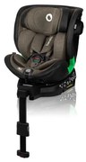 Lionelo HARMONY i-Size 40-150 cm forgatható autósülés alapzattal, fekete/olíva