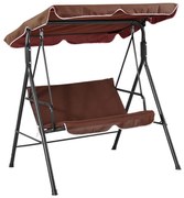 Kerti hintaágy választható színben-barna