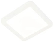 Mennyezeti lámpa fehér 22,5 cm LED-del, 3 fokozatú fényerő-szabályozóval, IP44 - Steve