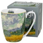 Porcelán bögre 360 ml díszdobozban Van Gogh Búzamező