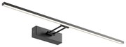 Redo 01-3463 - LED Képmegvilágító LINEAR LED/8W/230V 60,5 cm CRI 92 fekete