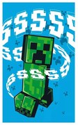 Minecraft Hissing Creeper kéztörlő arctörlő, törölköző 30x50cm