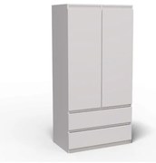 Washington Gardróbszekrény Fehér 90 cm