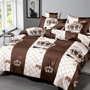 Ágynemű CROWN BROWN 7 részes 140X200 cm