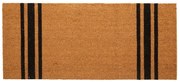 Kókuszrost lábtörlő 55x125 cm Black Stripe – Premier Housewares
