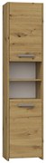 S40 fürdőszoba szekrény, tölgy