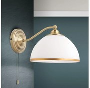 Orion WA 2-1371/1 - Fali lámpa OLD LAMP 1xE27/40W/230V fehér/réz