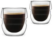 Sferico 2 db-os duplafalú pohár szett, 70 ml - Vialli Design