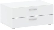BASIC Komód Fehér Színben 74 cm 2S