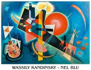 Művészeti nyomat Kandinsky - Nel Blu, Wassily Kandinsky