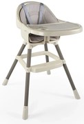 Dolu Gyermek étkezőszék pulttal, párnázattal éslevehető ételtállal, bézs, 90 x 70 x 60 cm