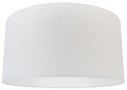 Szövet lámpaernyő fehér 50/50/25