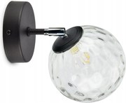 Fali lámpa Üveg gömb Átlátszó K1 Led G9 kapcsoló nélkül