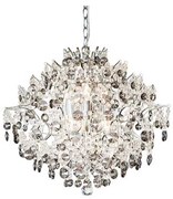 Markslöjd 107415 - Kristály csillár láncon HIDDEN 6xE14/40W/230V