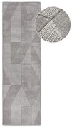 Szürke kézi szövésű gyapjú futószőnyeg 80x250 cm Ursule – Villeroy&amp;Boch