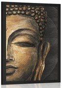 Poszter Buddha arca