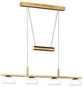 Fischer &amp; Honsel 65054 - LED Csillár zsinóron VIGO 4xLED/4W/230V