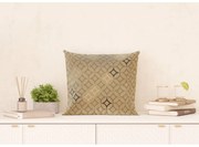 Párna Absztrakció barna, 45 x 45 cm