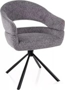 Borgo Leo forgatható étkezőszék szürke