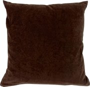Dekoratív párnahuzat 40x40 Suedine -1021 Dk Brown