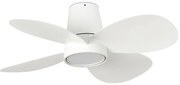 FARO 34315 - LED Dimmelhető mennyezeti ventilátor KLOVER S LED/20W/230V fehér átm. 80 cm + távirányító