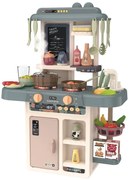 Gyerekkonyhai hangokat adó LED-es vízgőzfejlesztő