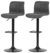 AUB-806 GREY3 bárszék szett, 2 db