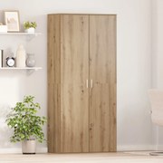 Highboard Kézműves Tölgy 80x39x178 cm Mérnöki Fa