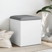 fehér, rétegelt fa tárolópad 42 x 42 x 45 cm