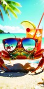 Strandtörölköző JUST CHILL 100x180 cm színes, 100% mikroszálas