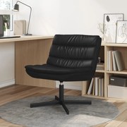 Forgószék Fekete Műbőr, Fém Közepes Fekete Szék Egyéb Modern