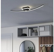 Eglo 901217 - LED Mennyezeti lámpa LUNGOLAGO LED/12W/230V 4000K fekete