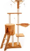 Kaparófa macskáknak Hawaj 138 cm | vörös