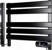 Fürdőszobai Radiátor Elektromos Kis Létra Fekete 150W 555 x 520 mm