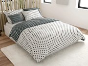 Colam fehér pamut ágyneműhuzat