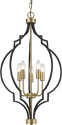 Cosmolight modern csillár nashville fekete arany cosp05186bk