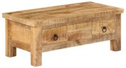 tömör mangófa dohányzóasztal 90 x 45 x 35 cm