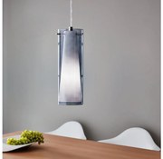 EGLO 90304 - PINTO NERO függeszték 1xE27/60W füstüveg